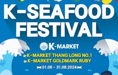 Tôn vinh tinh hoa ẩm thực hải sản cao cấp ẩm thực Việt-Hàn tại K-SEAFOOD FESTIVAL